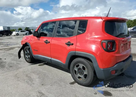 2015 Jeep Renegade Sport из США, поврежденный, VIN ZACCJAAT9FPC13962